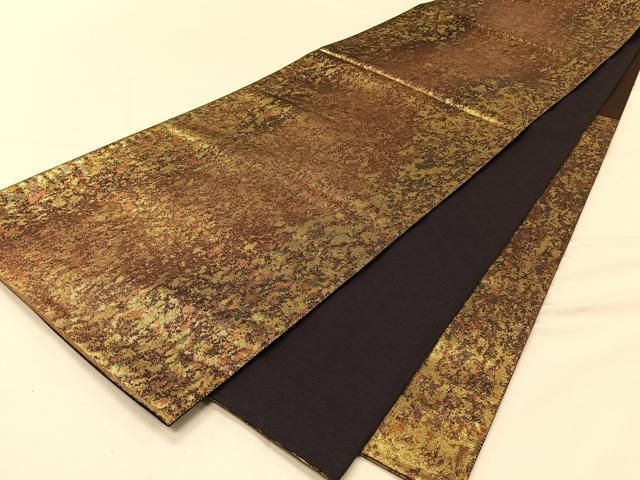 平和屋着物◎六通柄袋帯 霞文 引箔 正絹 逸品 CAAV7291qv - メルカリ 