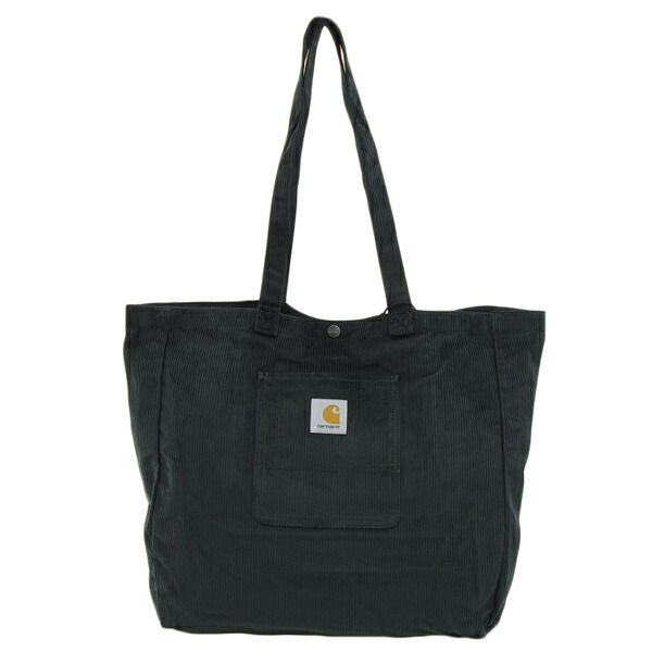 カーハート CARHARTTWIP コーデュロイ トート バッグ Flint Tote Bag Dark Navy【BR13615】 Dark Cedar