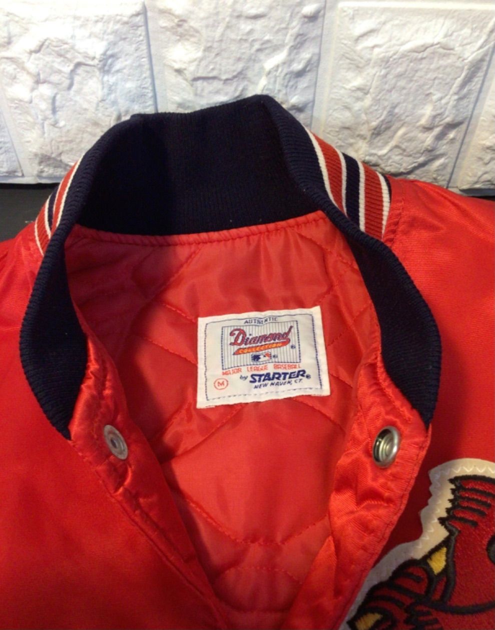 STARTER USA製 セントルイス カージナルス スタジャン STARTER USA製 セントルイス カージナルス スタジャン 古着 80s