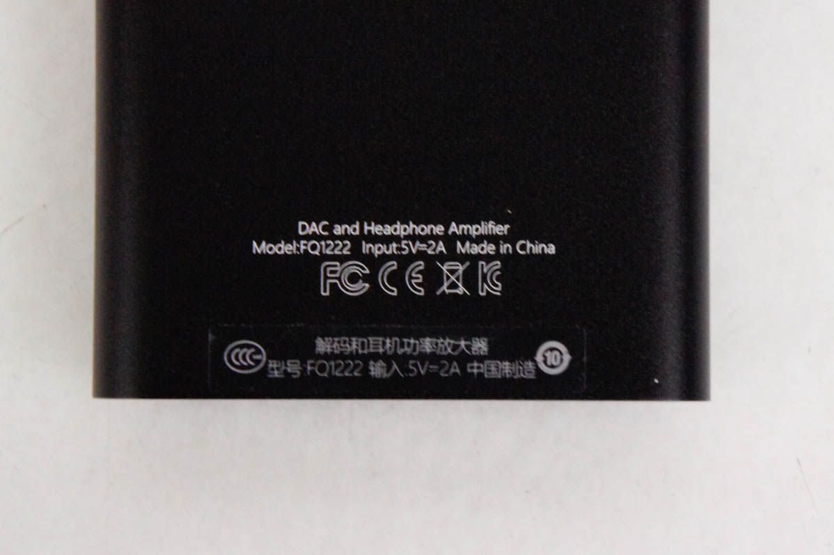 中古】FiiOフィーオ DAC搭載ポータブルヘッドホンアンプ FIO
