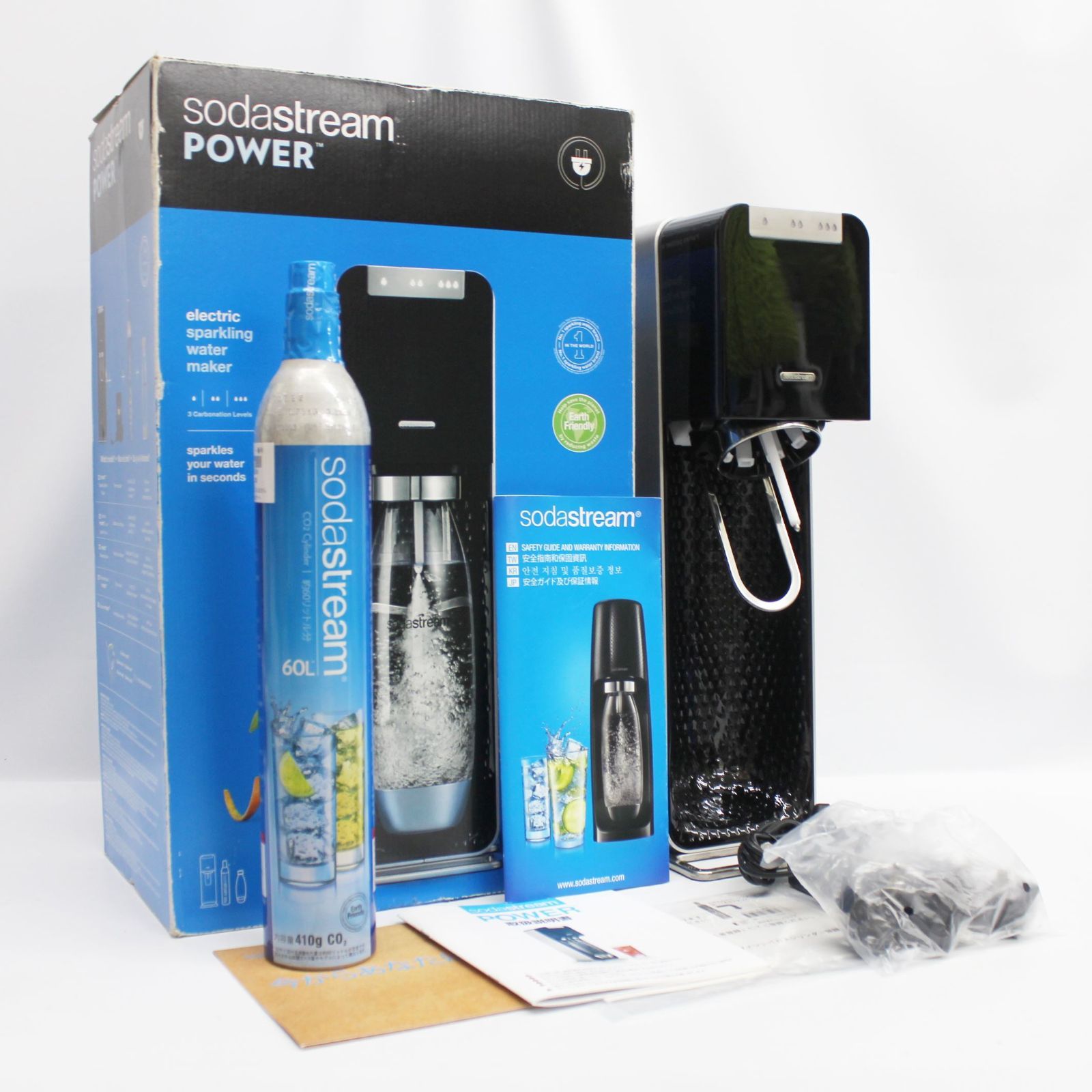 sodastream ソースパワー SSM1060 ブラック シリンダー式