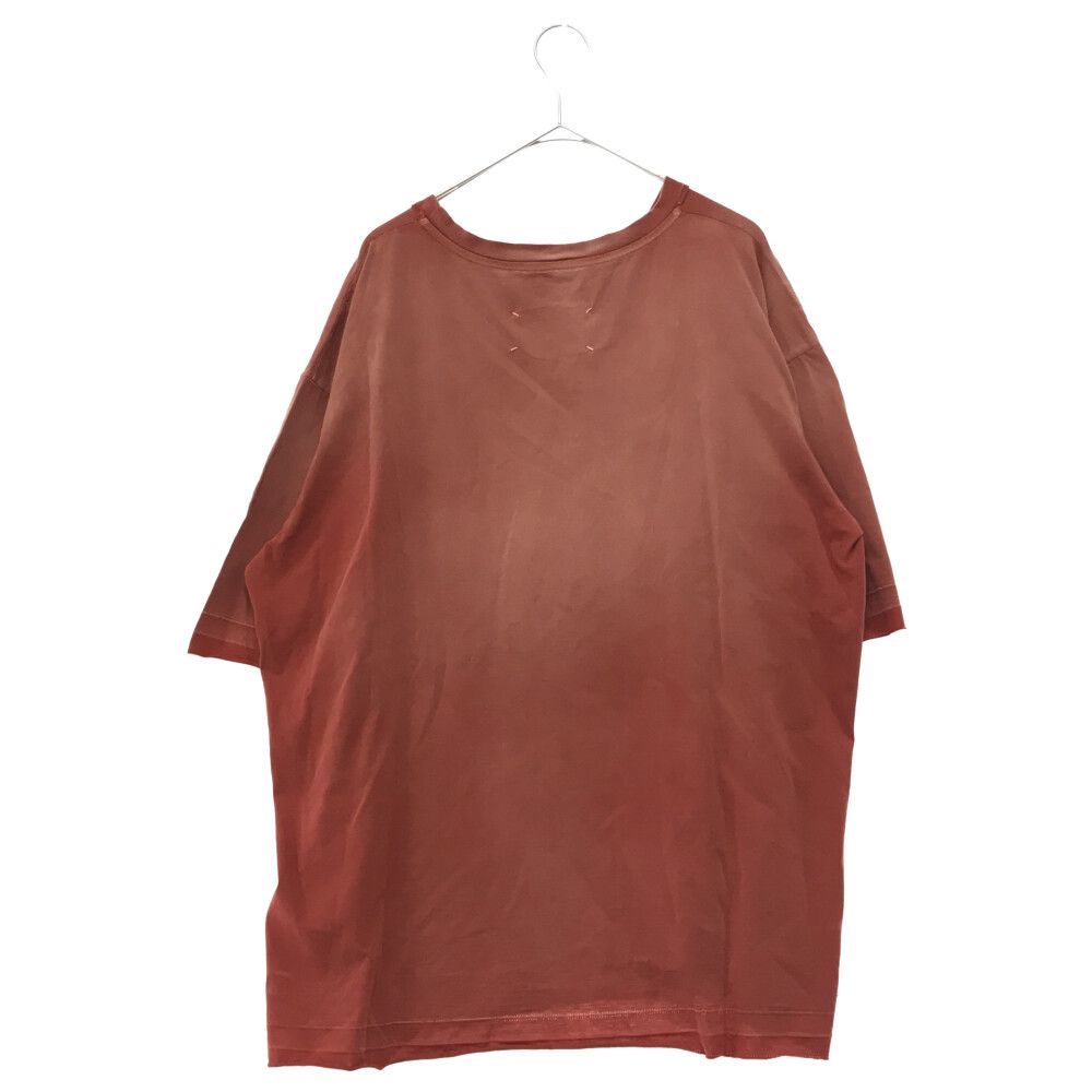メゾンマルジェラ オーバーサイズウォッシュドバブルロゴTシャツ