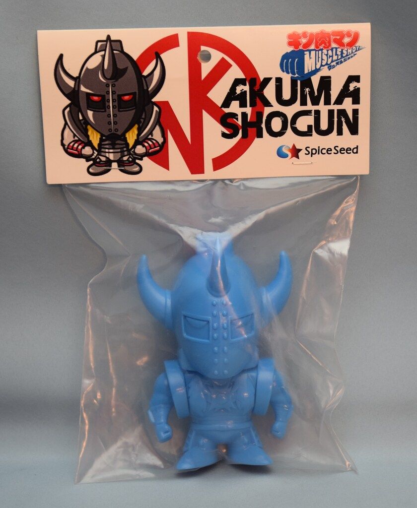 マッスルショット 悪魔将軍 青系色 スパイスシード キン肉マン マッスルショット 悪魔将軍 進化を遂げた蒼玉の悪魔ver
