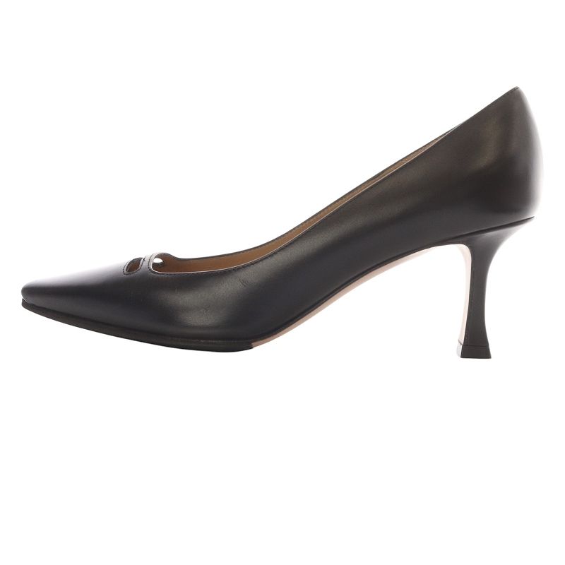 36.5 PELLICO VENERE アネッリソレッラ パンプス 黒 23.5