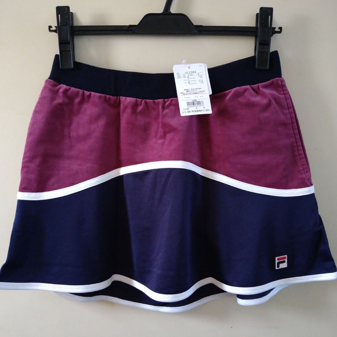 FILA フィラ テニス ウェア スコート Мサイズ 新品未使用 紺