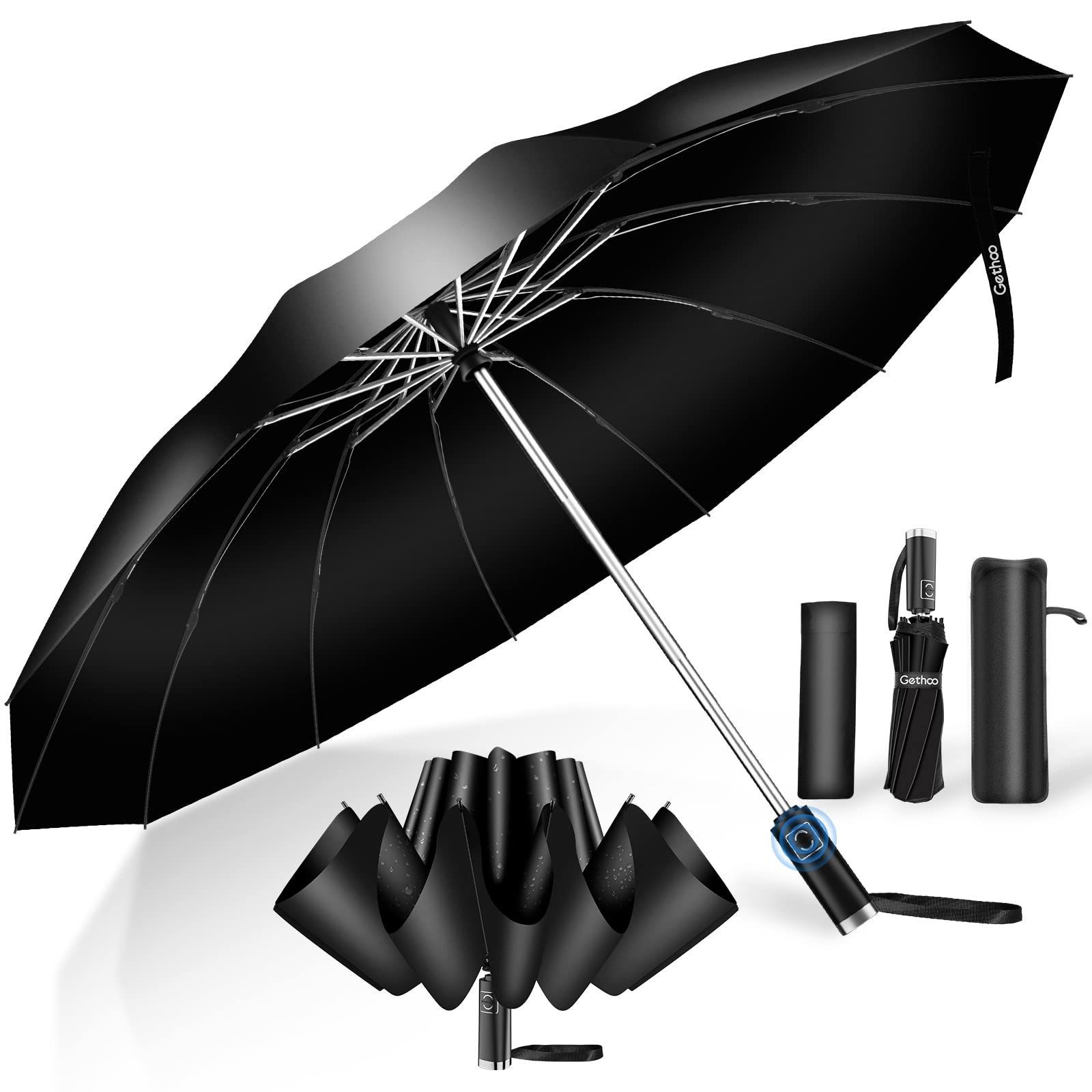 折りたたみ傘 ワンタッチ 自動開閉 晴雨兼用 紫外線 黒 ブラック メンズ 通販