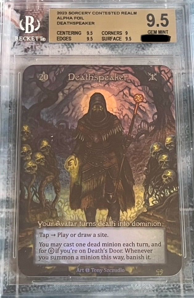 SORCERY TCG DEATHSPEAKER [FOIL]販売中！
