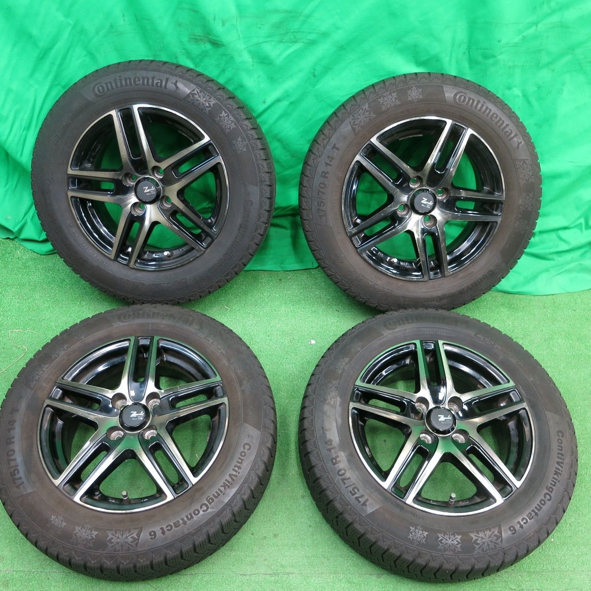 送料無料* 4本価格☆スタッドレス 175/70R14 コンチネンタル コンチ 