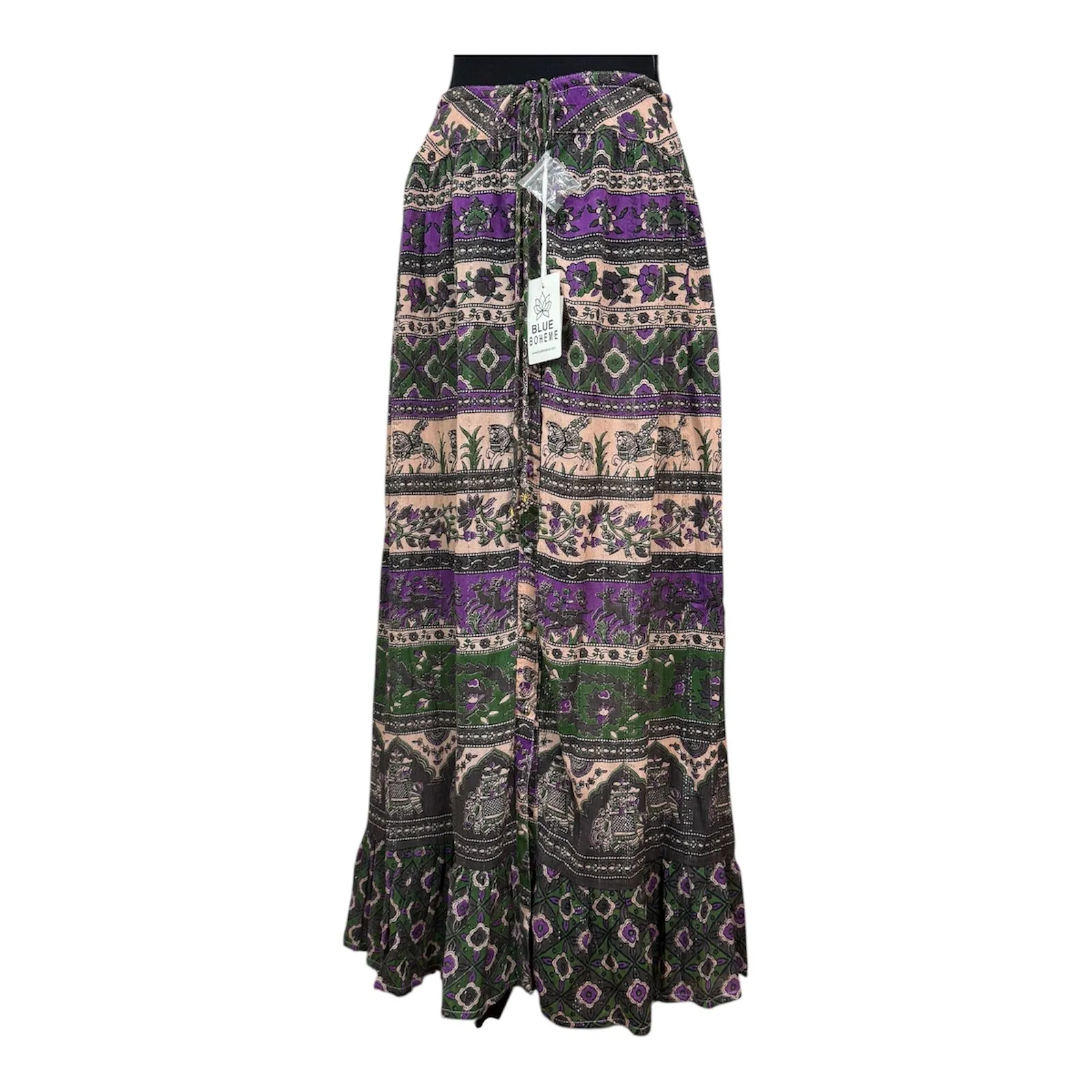 希少✨️アパルトモン別注　 BLUE BOHEMEマキシドレス ワンピース アパルトモン ブルーボヘム ワンピース アパルトモン ブルーボヘム