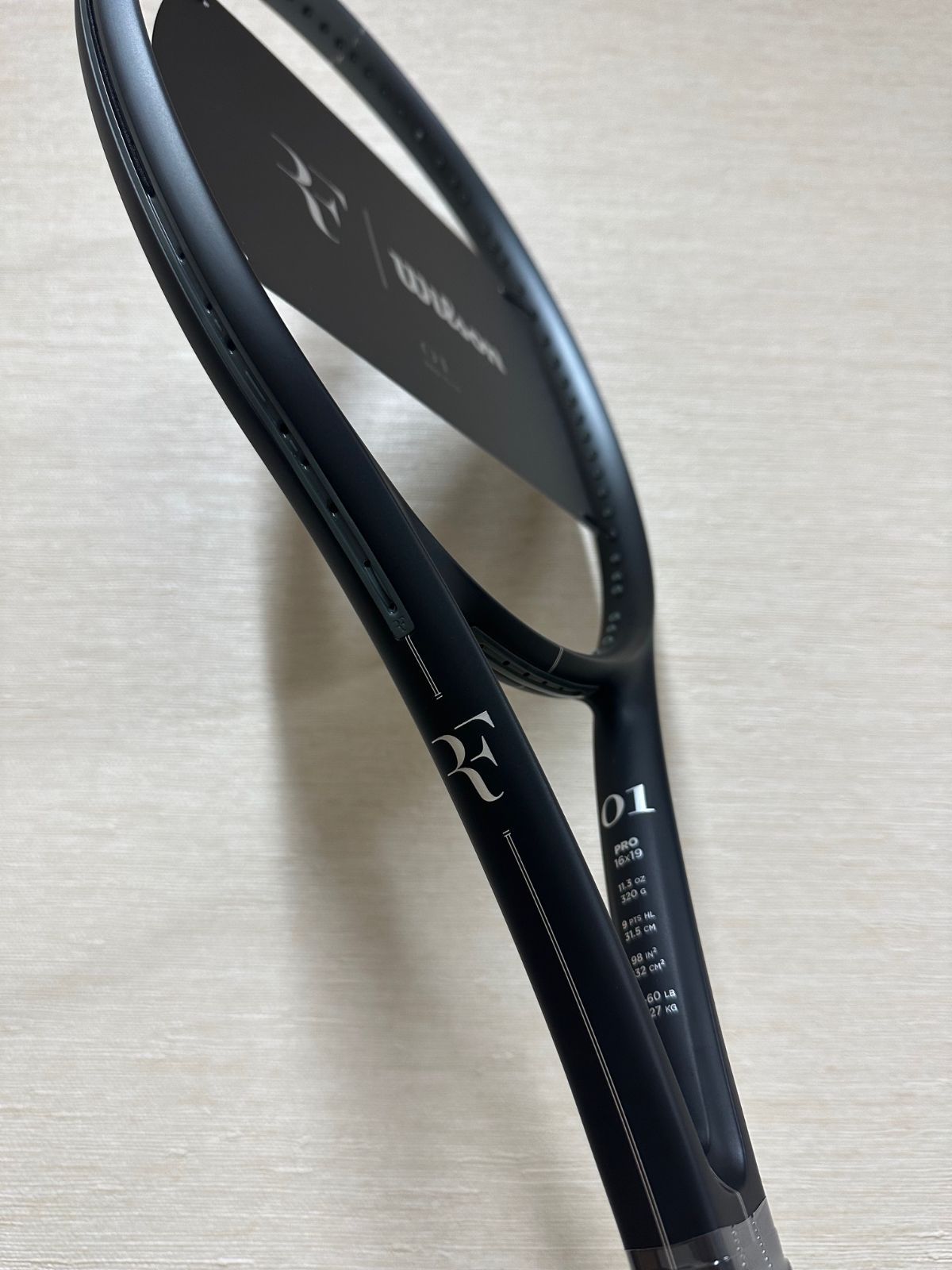 wilson RF 01 LAVER CUP グリップ3 Wilson RF 01 Pro Laver Cup 320g