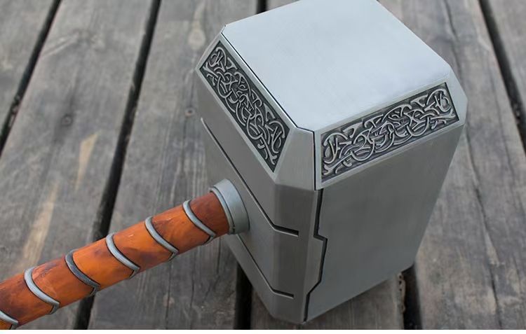 マーベル　マイティーソー　ハンマー　実寸大 マーベル マイティーソー ハンマー 実寸大 - メルカリ