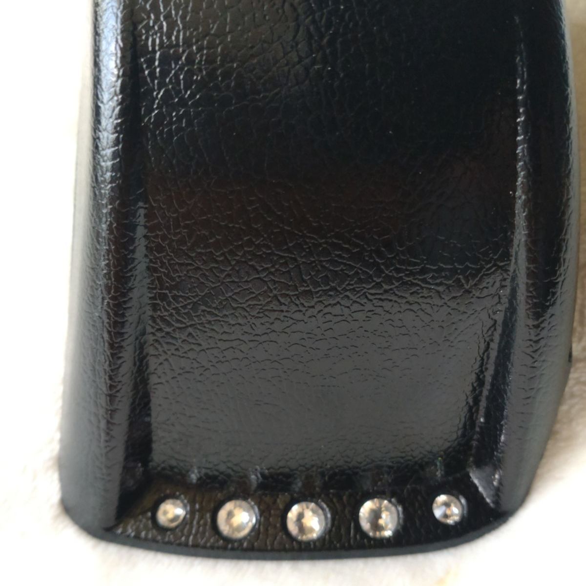DADミラーカバー GARSON 新品 シルバーロゴ クリスタルスワロフスキー 