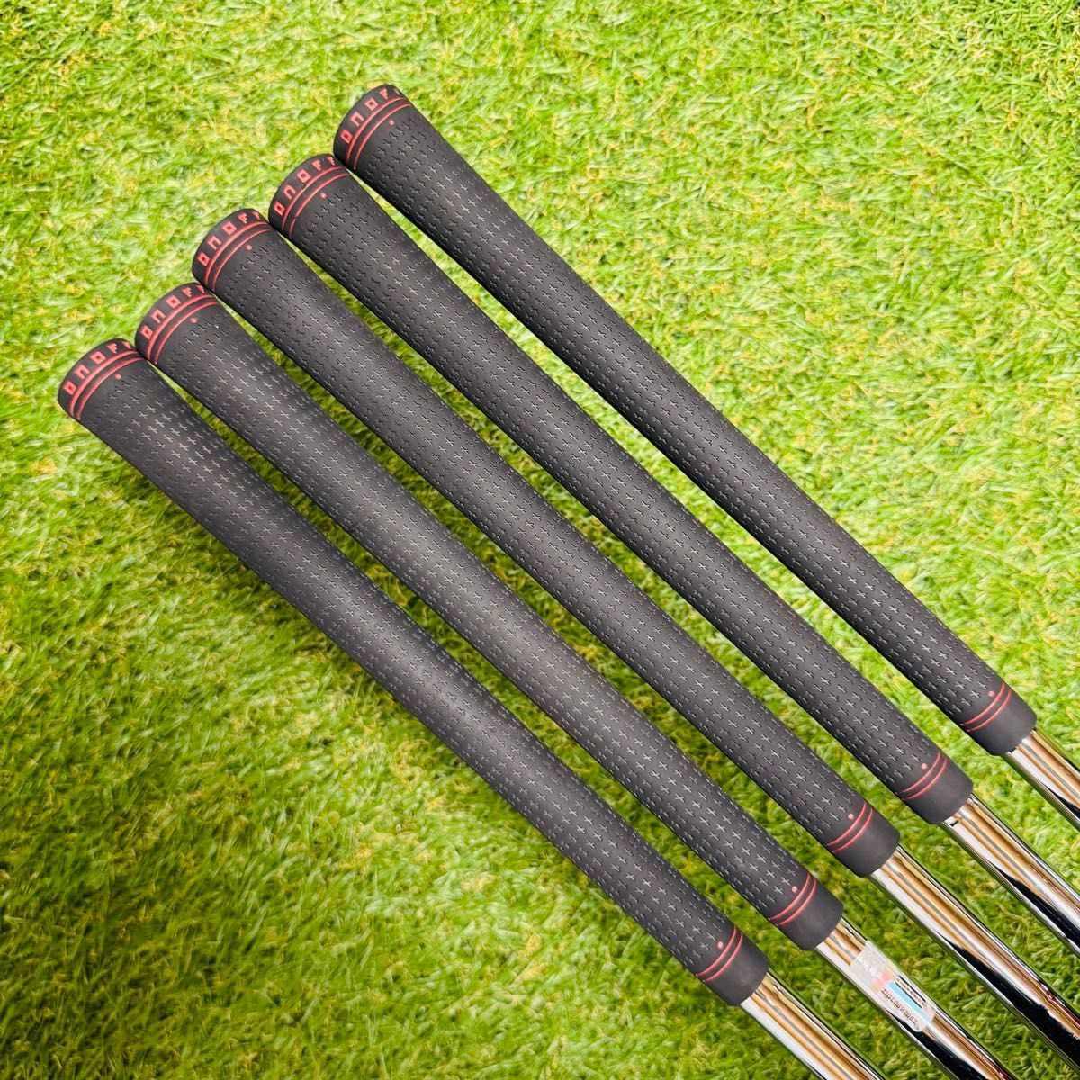 良品】グローブライド オノフ アカ 2024 メンズアイアンセット 5本 S