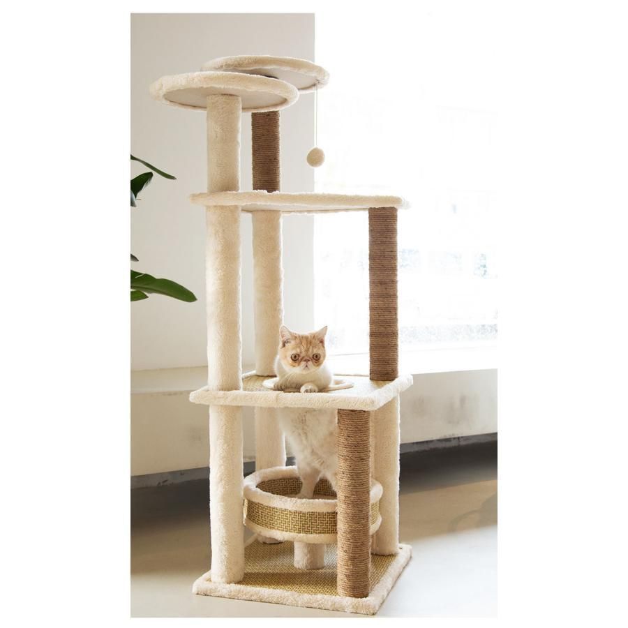 登り降りしやすい 猫ハウス