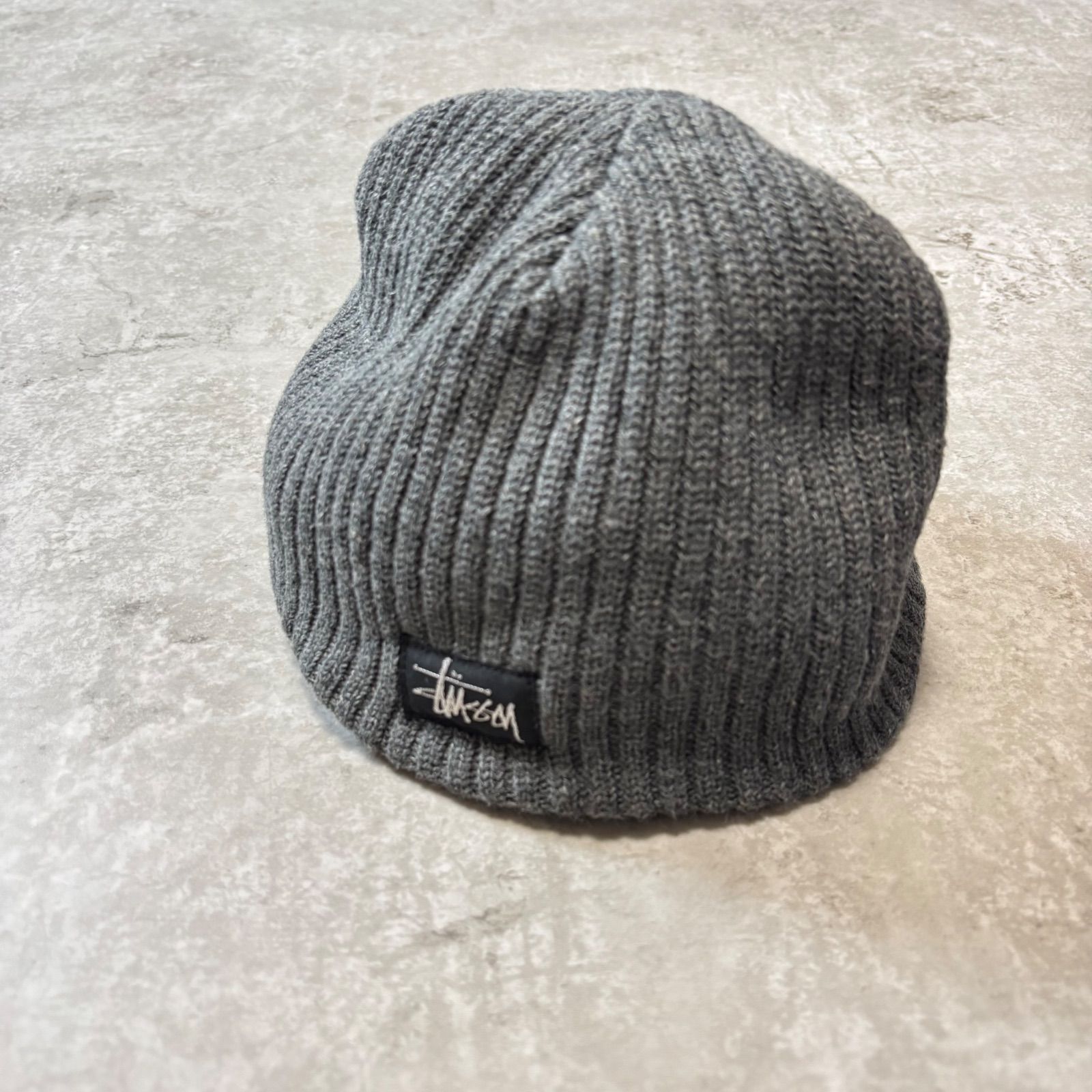 OLD STUSSY ニット帽 ボンボンニット 希少】old stussy 90s ポンポン