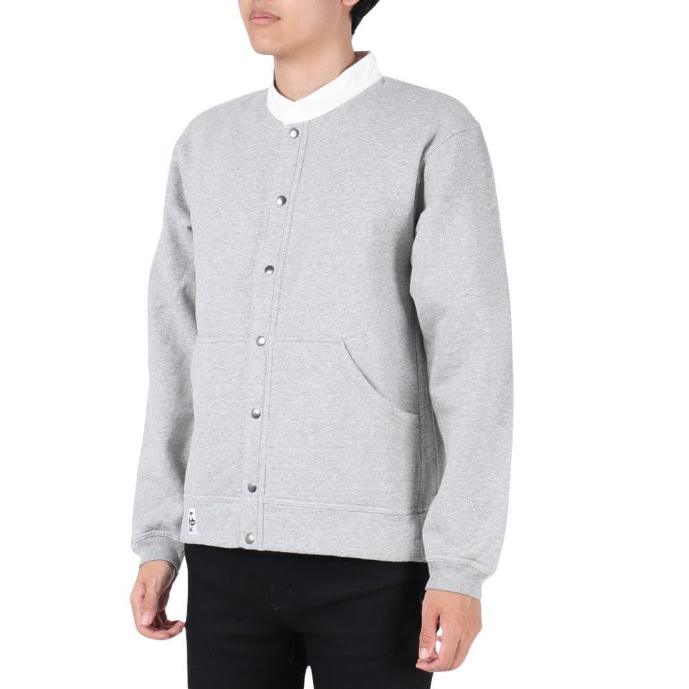 Size M_Color H|Gray チャムス トレーナー Full Snap Hurricane Top メンズ H|Gray