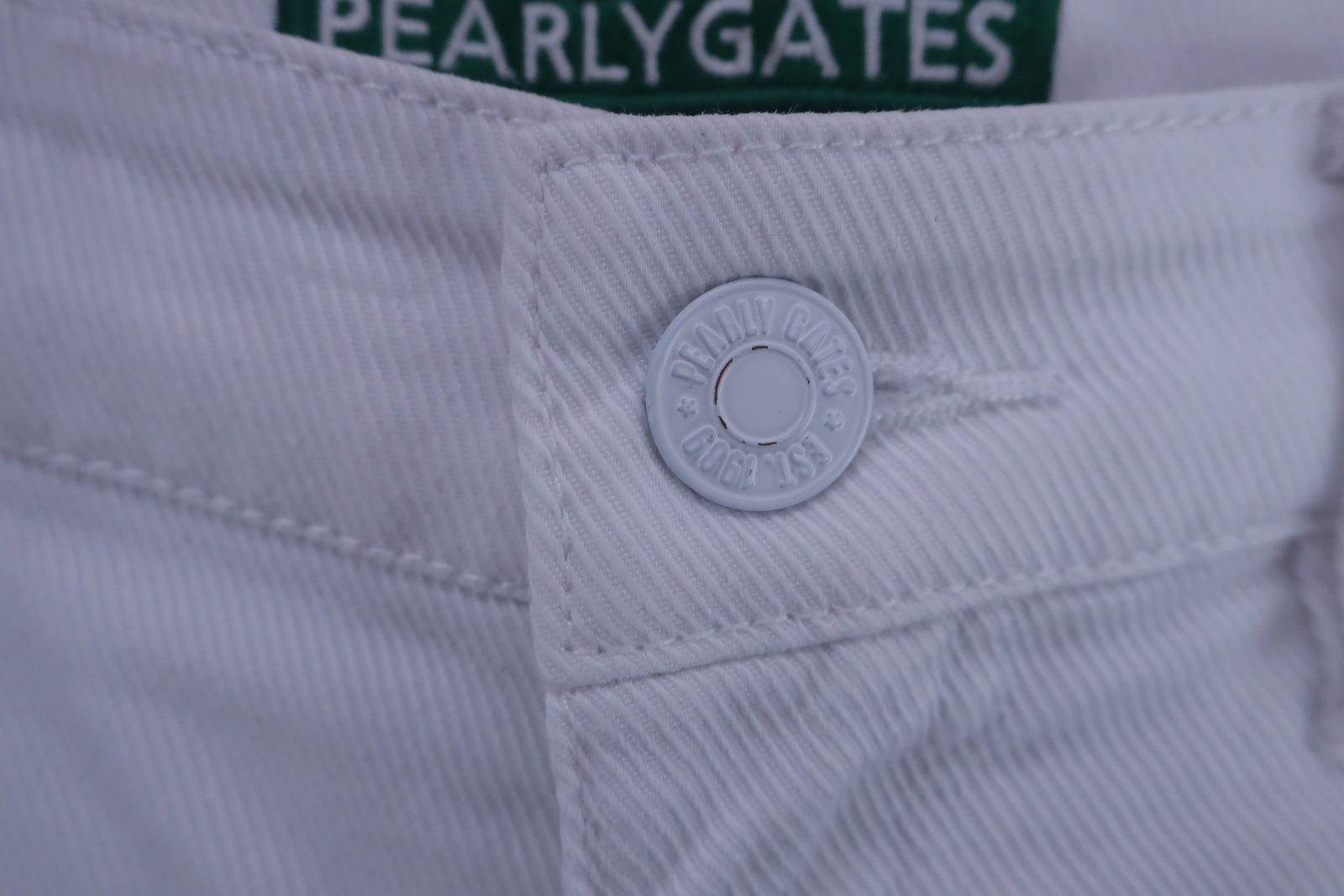 美品】PEARLY GATES(パーリーゲイツ) パンツ ホワイト メンズ 4