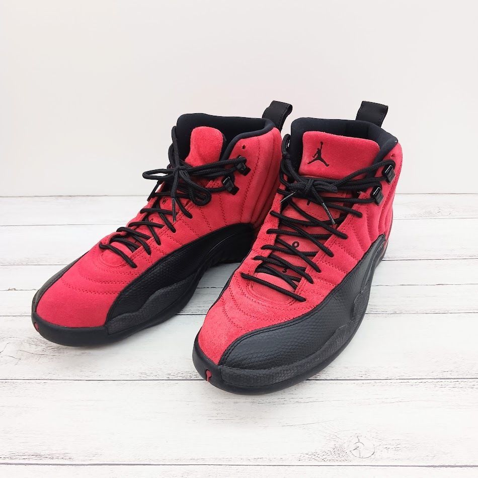 NIKE ナイキ Air Jordan エアジョーダン 12 Reverse Flu Game CT8013-602 US9.5 27.5cm 赤  VARSITY RED