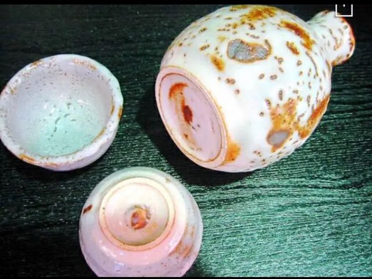 仙太郎窯 鼠志野酒器揃え 仙山窯 - メルカリ