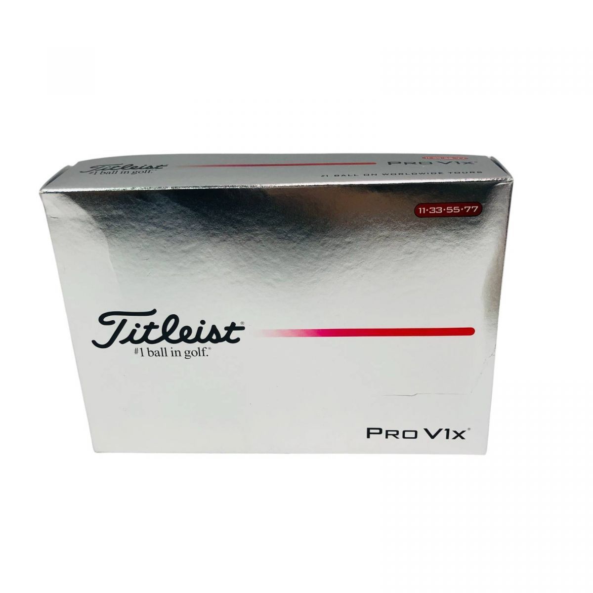 タイトリスト PRO V1x 2025 ダブルナンバー・ホワイト2個