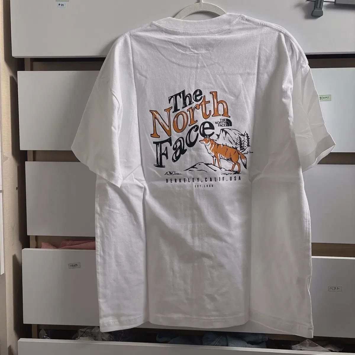 THE NORTH FACE(ザノースフェイス) キツネ ロゴ 半袖Tシャツ