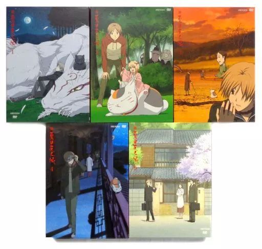 【限定セール！】 中古】アニメDVD 続・夏目友人帳 BOX付初回限定版全5巻セット アニメ