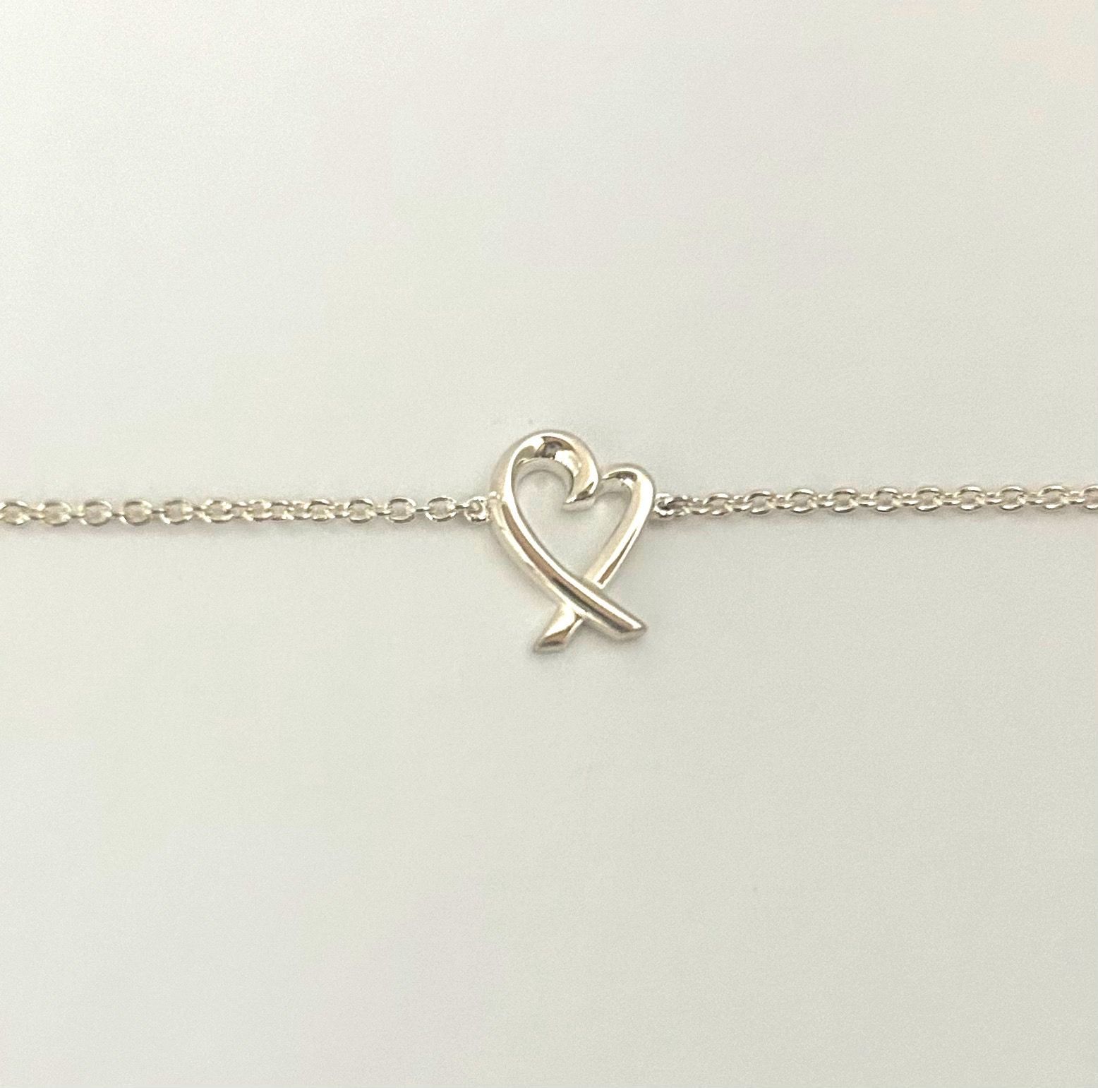 ティファニー Tiffany ラビングハートブレスレット - メルカリ