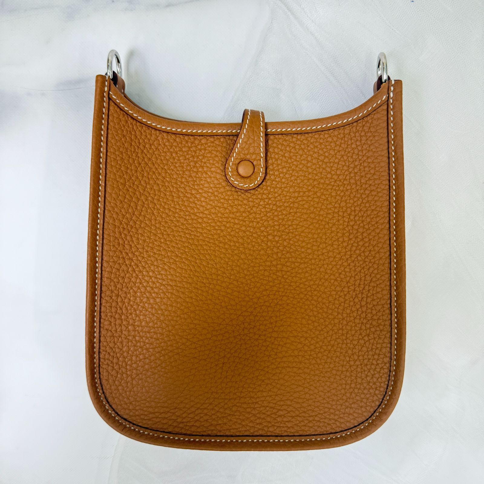 新品未使用！エルメス　HERMES エヴリンtpm アマゾーヌ　K刻印 エルメス ミニエヴリン アマゾーヌ TPM ノワール トリヨン