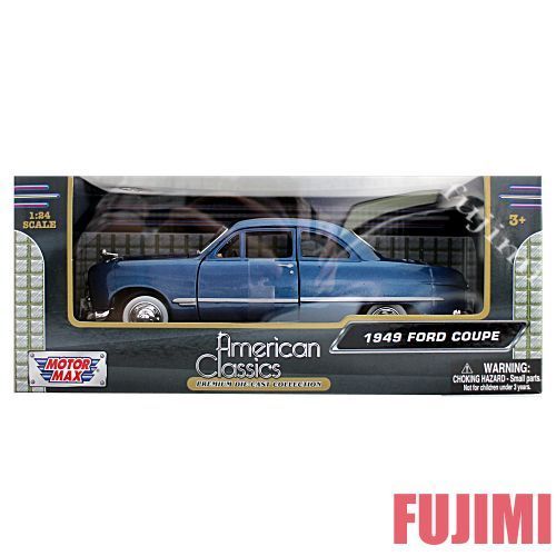 MotorMax （モーターマックス） 1949 Ford Coupe 1/24 ブルー フォード