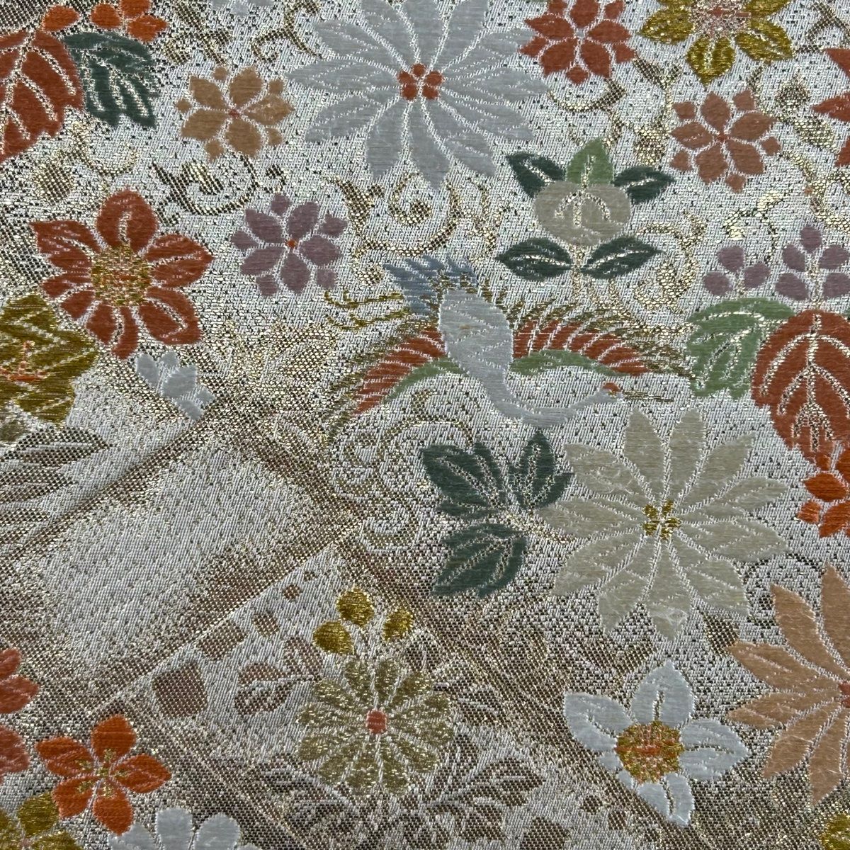 袋帯 美品 秀品 松竹梅 鳥 唐織 金糸 金色 六通 正絹 【中古】 - メルカリ