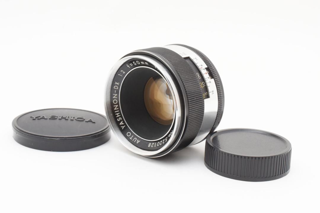 Yashinon Dx 50mm F2 ◎フレア◎YASHICA YASHINON-DX 50mm F2 L554