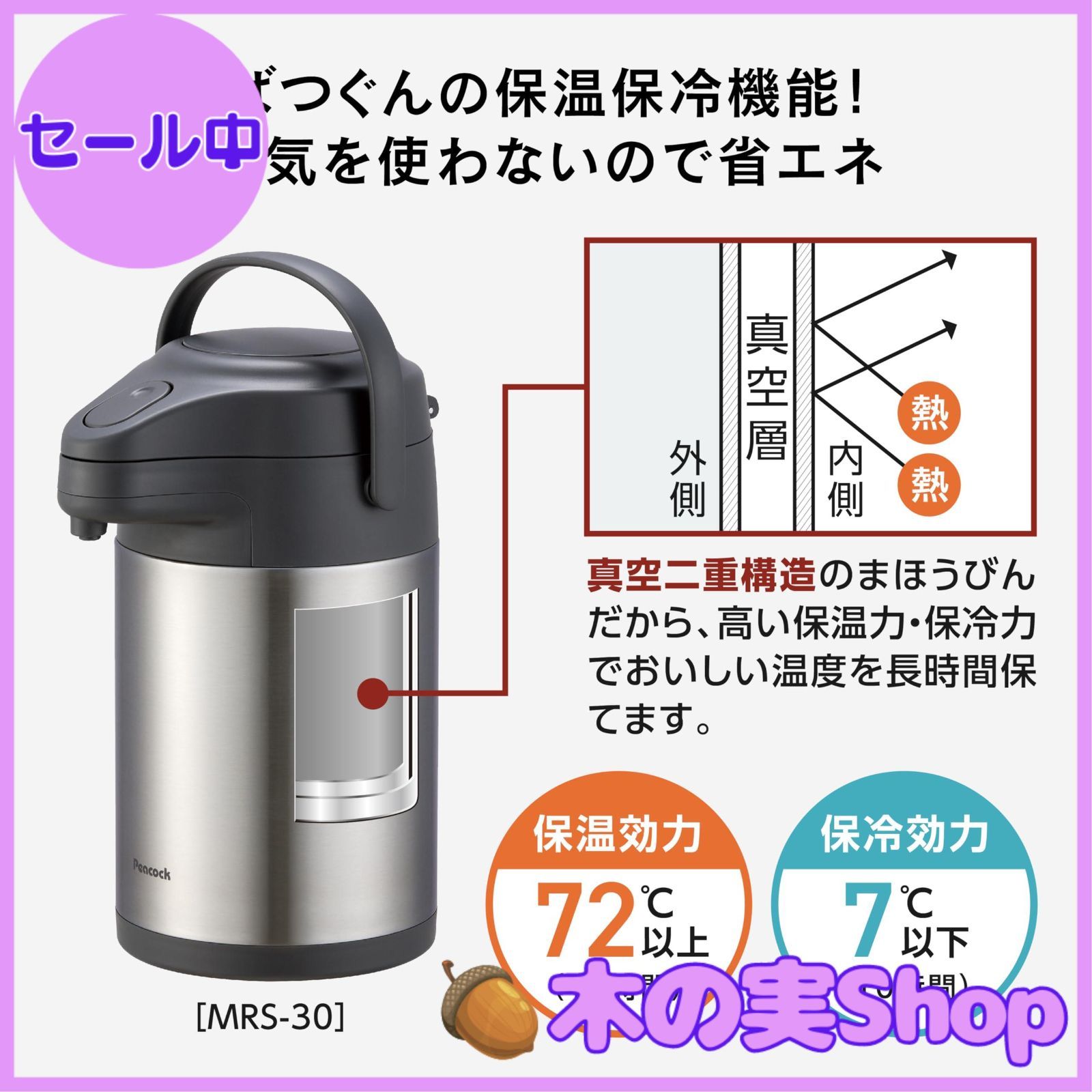 保温ポット 3L