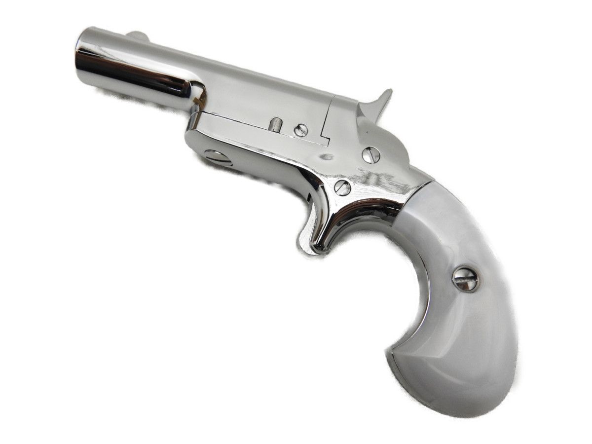 ハートフォード  HWS モデルガン デリンジャー No.3 オールシルバー 東京店 カスタム 発火式 完成品 (4580332135428)