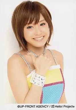 モーニング娘 高橋愛 生写真 ハロプロ 中古】生写真(ハロプロ) モーニング娘。/高橋愛/上半身・衣装黄色