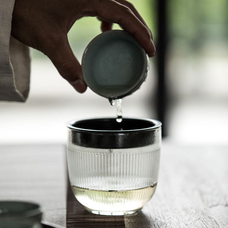 建水 ガラス 煎茶道具 茶道具 ガラス製 建水（耐熱） - メルカリ