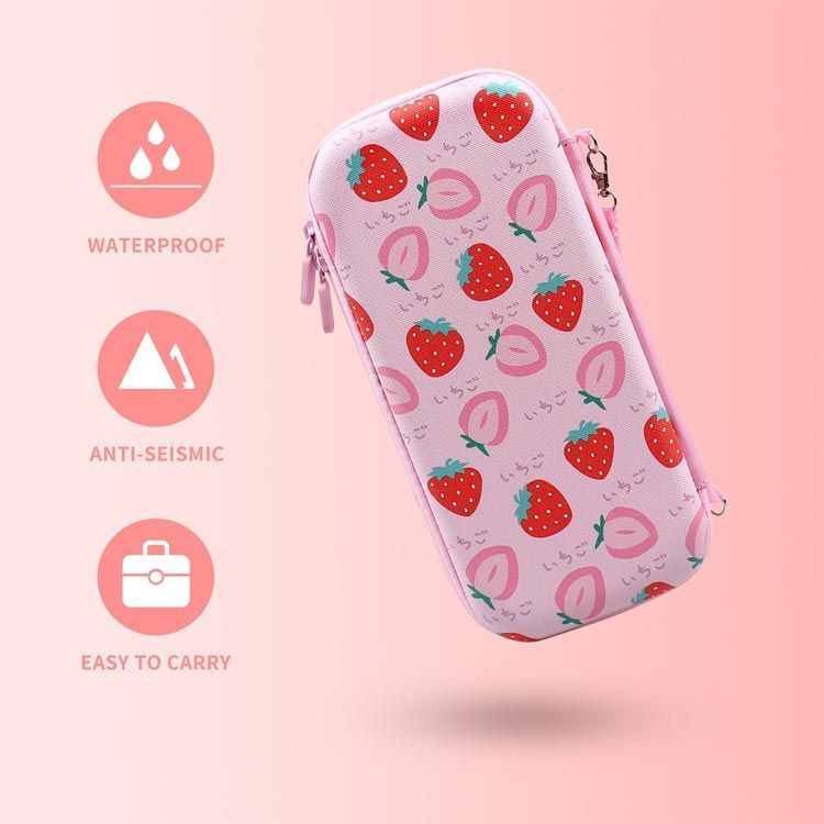 Nintendo Switch ケース スイッチ ケース かわいい イチゴ