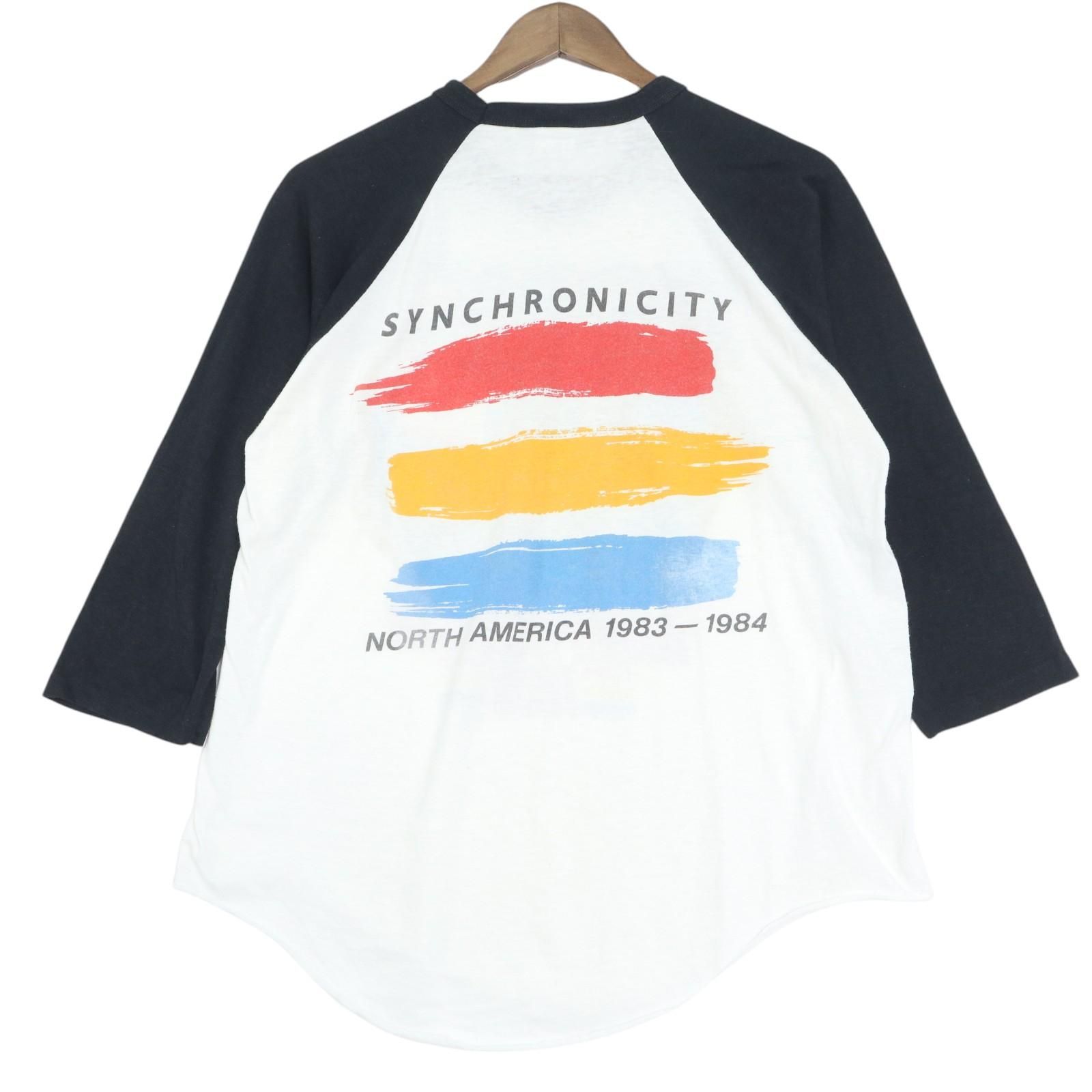 80年代 USA製 TOUR SPORTSWEAR The Police ポリス 北米ツアー