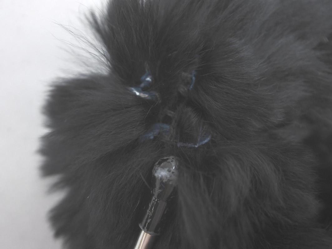 theory luxe セオリーリュクス ラビットファー切替 フード ベスト