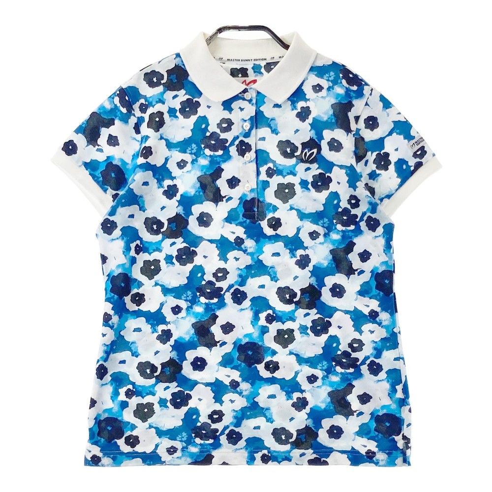 値下！大サイズMASTER BUNNY☆リバティお花柄 半袖ポロシャツ☆サイズ2 サイズ：2 MASTER BUNNY EDITION マスターバニーエディション