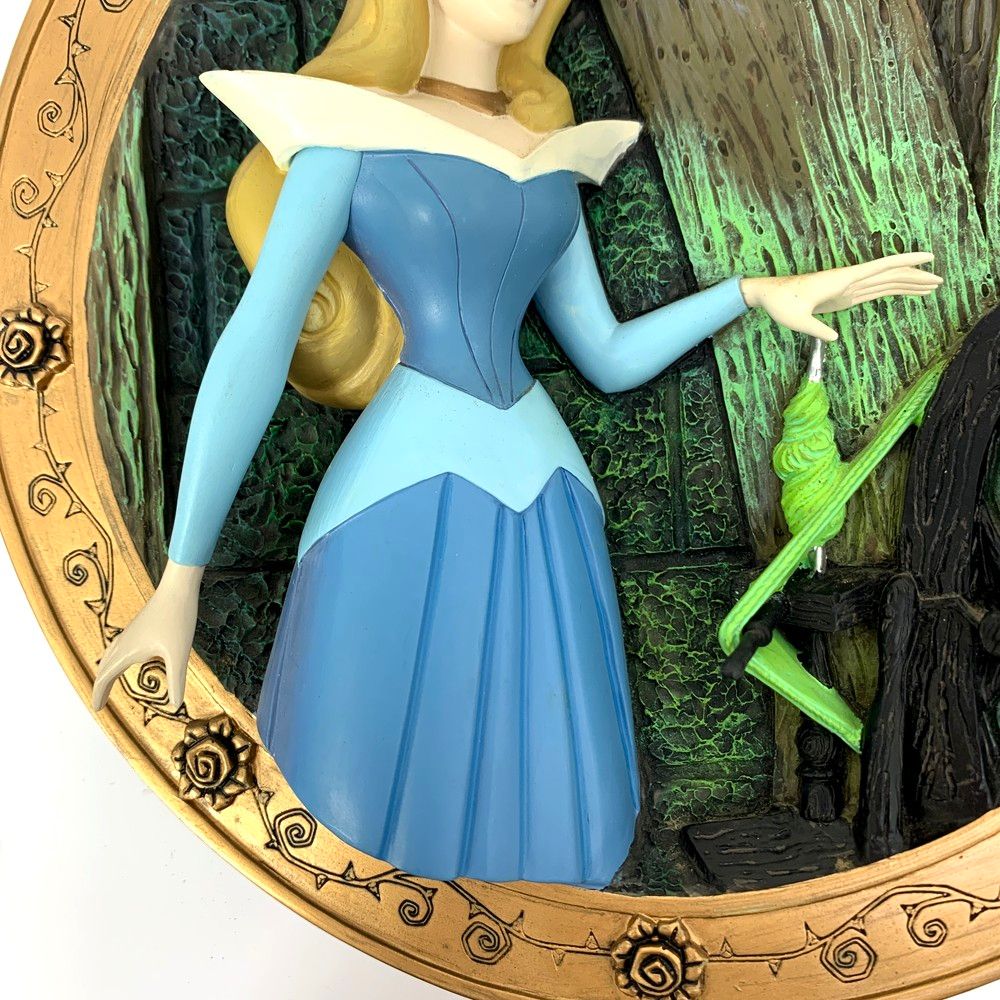 眠れる森の美女　オーロラ姫 3Dレリーフプレート 　ディズニーストア 眠れる森の美女 ディズニーストア 3Dレリーフプレート ディズニー