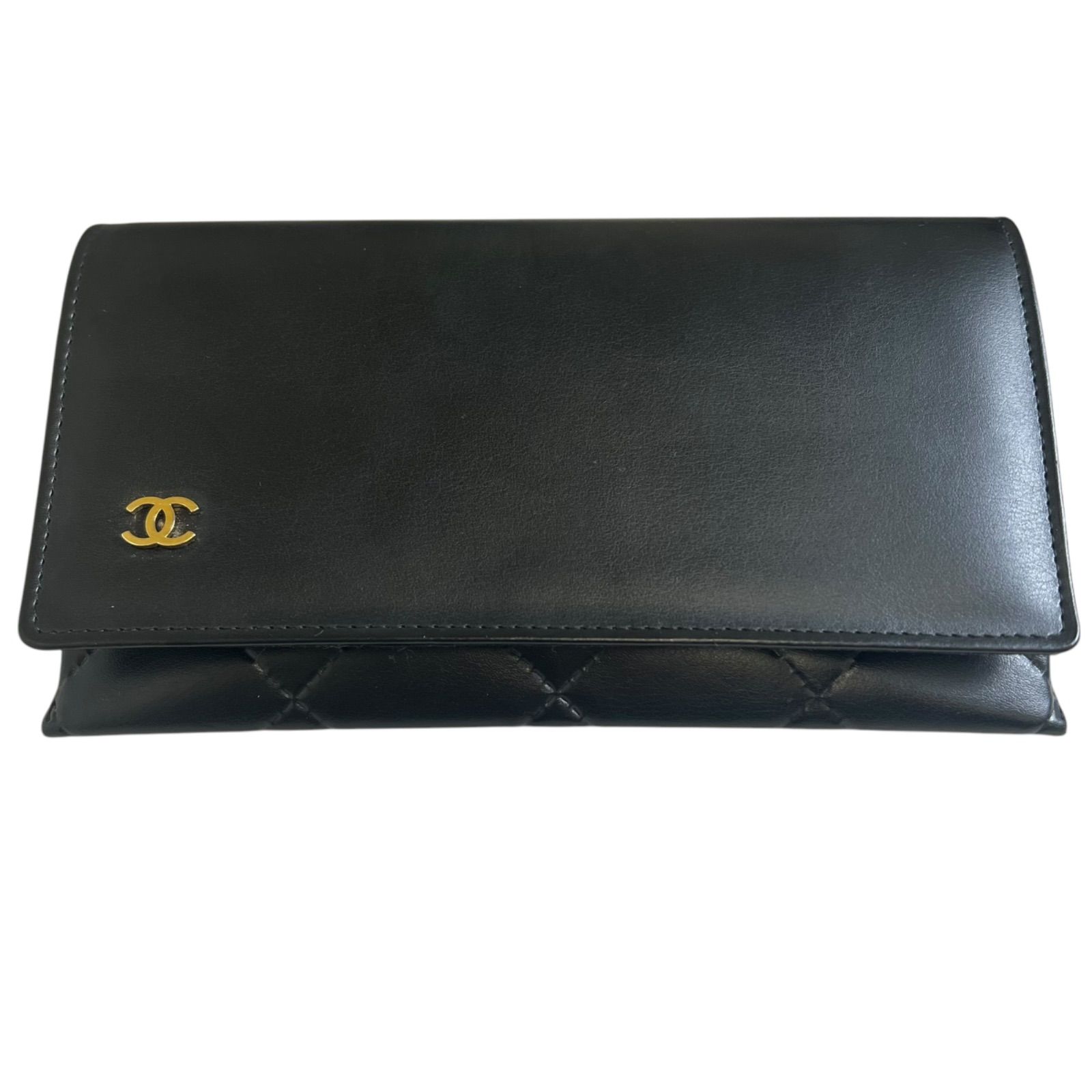 CHANEL ブラック キャットアイ サングラス ケース付き