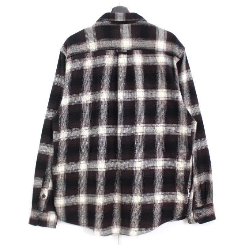 00s ORVIS チェック柄 シャドー オンブレ ネル 長袖シャツ メンズ 表記