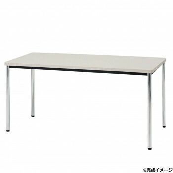 藤沢工業 TOKIO ミーティングテーブル TDWS-1275M ニューグレー