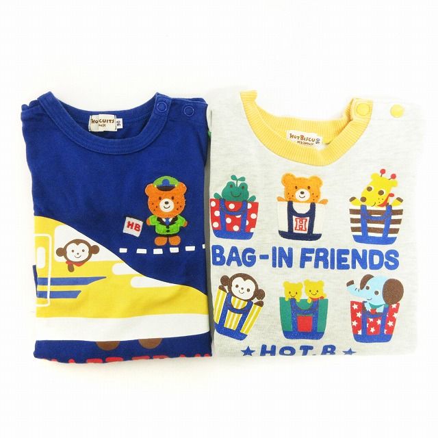 美品 MIKIHOUSE スウェット Tシャツ M 2点セット ミキハウス mikihouse 2点セット Tシャツ カットソー スウェット