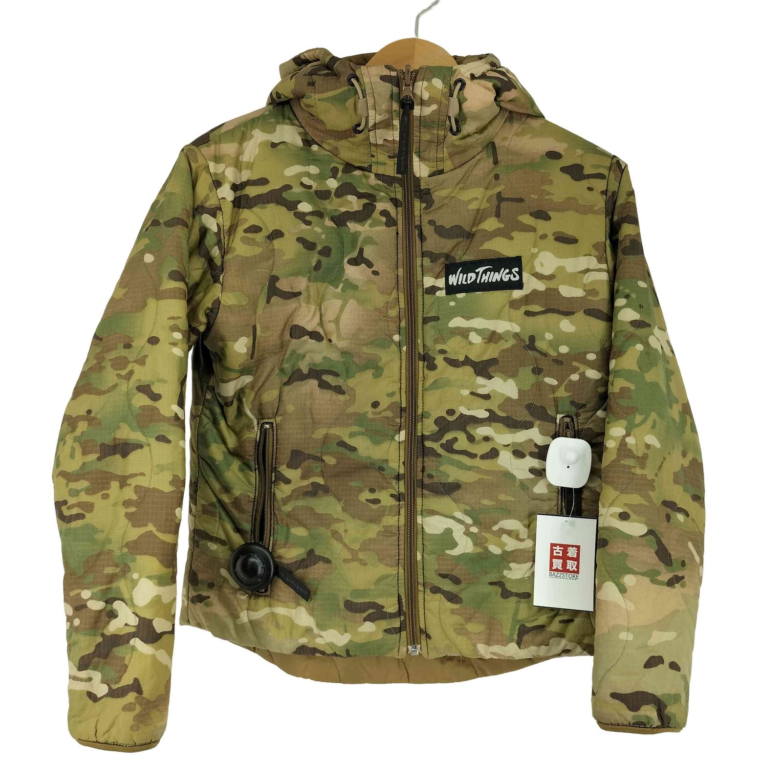 ワイルドシングス WILD THINGS プリマロフト リバーシブルカモジャケット レディース JPN XS