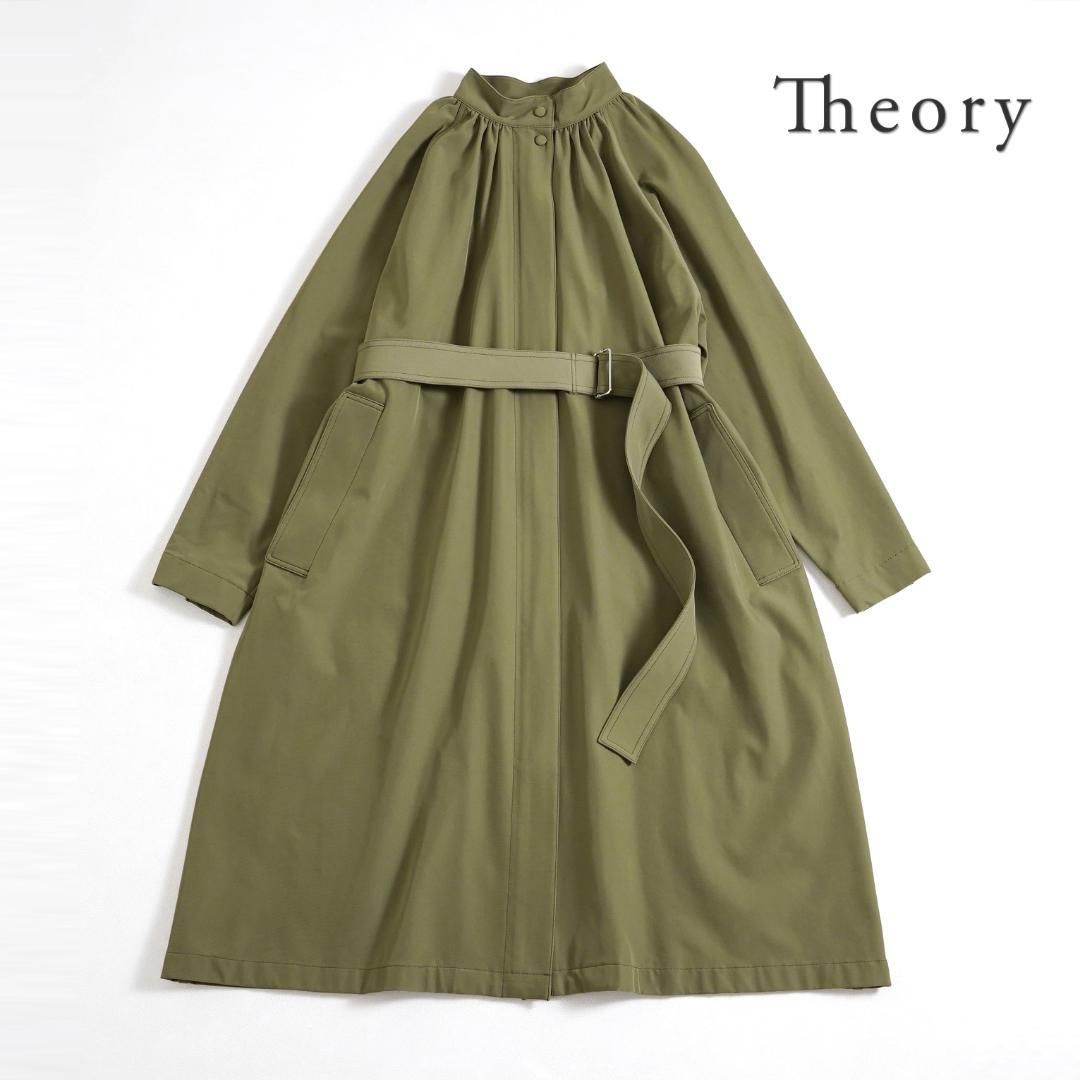 788y* セオリー Theory スタンドカラー コート