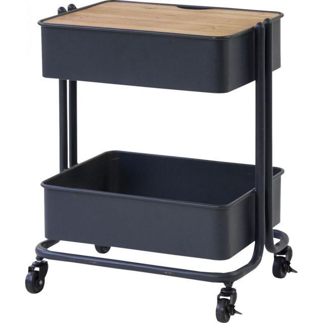 東谷 Azumaya ワゴン グレー PW-404GY 新生活 おしゃれ 模様替え 映え