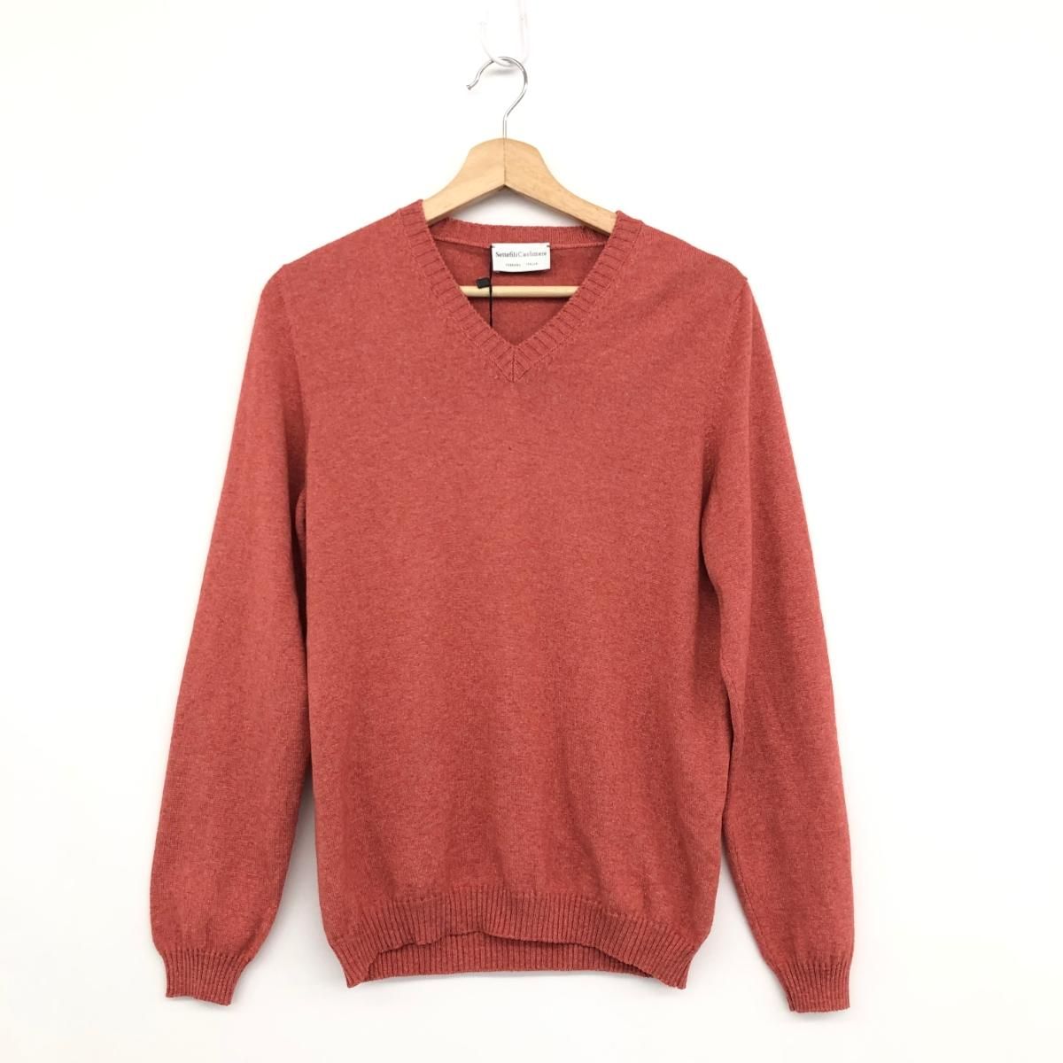 未使用品 Settefili Cashmere セッテフィーリ カシミヤ Vネック ニット