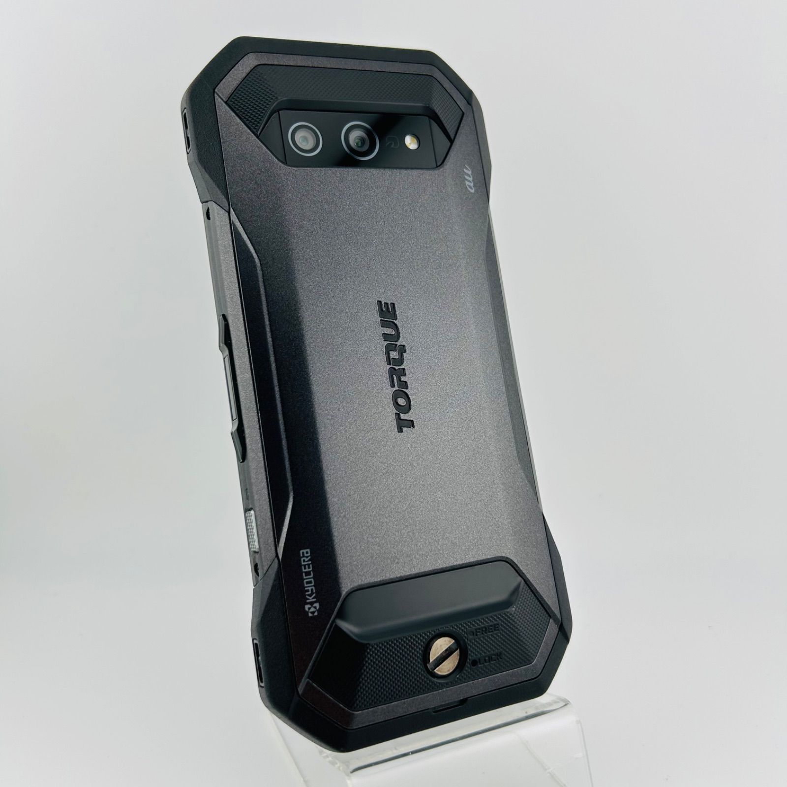 ネネ TORQUE　5g　 スマホ本体 　シムフリー　ブラック ムスビー｜TORQUE 5G KYG01 au SIMロック解除済み ブラック