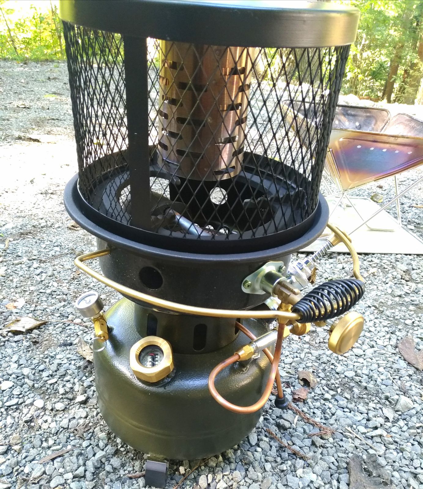 新品 オムニバーナー 圧力計セット（改良版）SI-57 OMNI カスタム